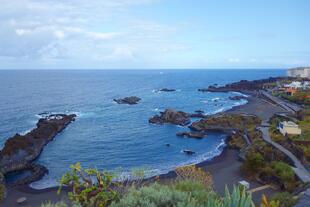 Lavastrand in Los Cancajos