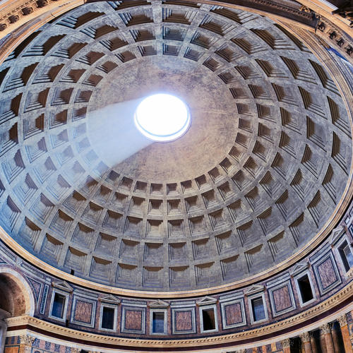 Pantheon Bauwerk Aus Der Antike