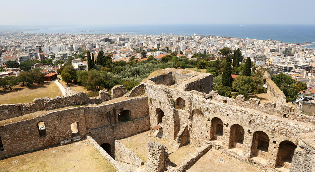 Blick über Patras