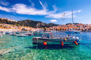 Hafen Hvar Kroatien