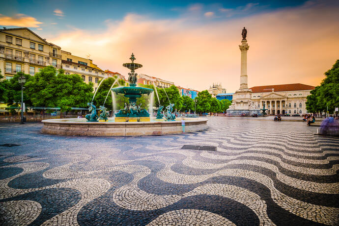 Rossio Platz