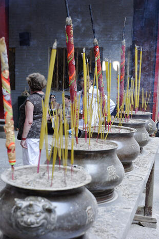 Räucherstäbchen in Hoi An 