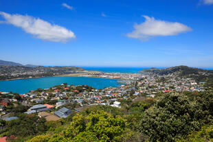 Wellington mit Hafen 