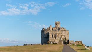 Blick auf die Pendennis Castle