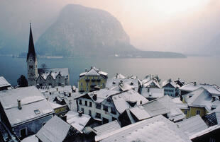 Hallstatt im Winter 