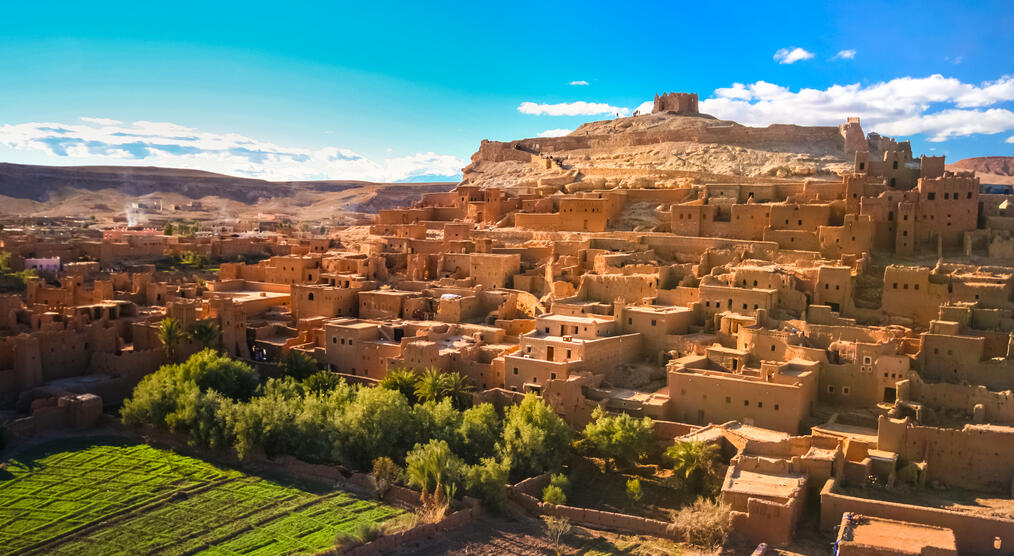 Blick auf Ait Benhaddou