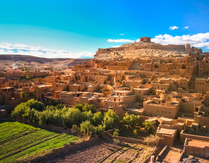 Blick auf Ait Benhaddou