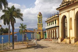 Kirchenvorplatz in Trinidad