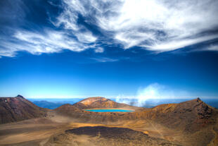 Hoch im Tongariro National Park 