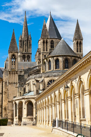 Abbey aux Hommes in Caen