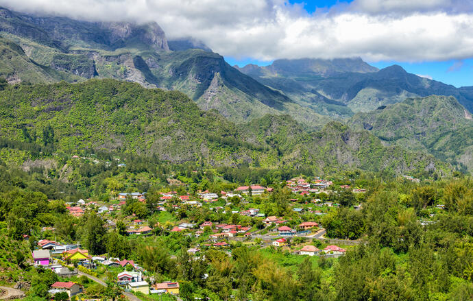 Blick auf Hell Bourg