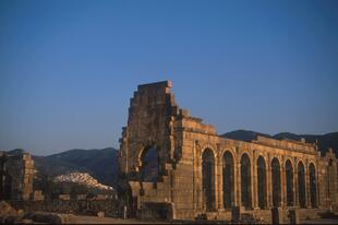 Roemische Basilika in Volubilis 