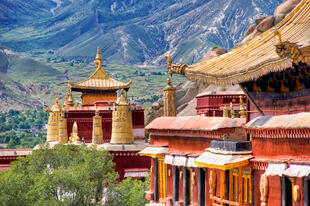 Sera-Kloster in der Nähe von Lhasa