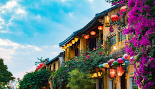 Gebäude in der Altstadt von Hoi An