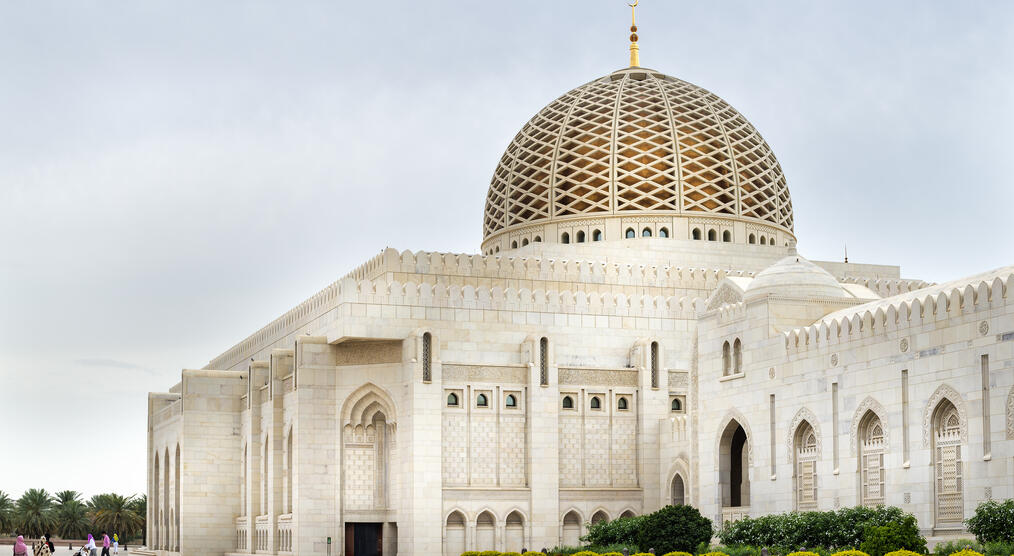 Sultan Qaboos Moschee Maskat