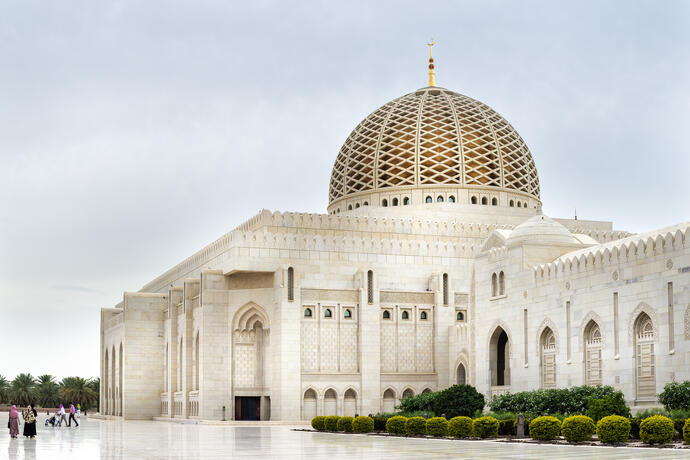 Sultan Qaboos Moschee Maskat