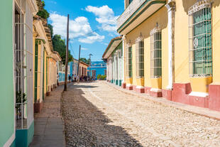 Straße in Trinidad 