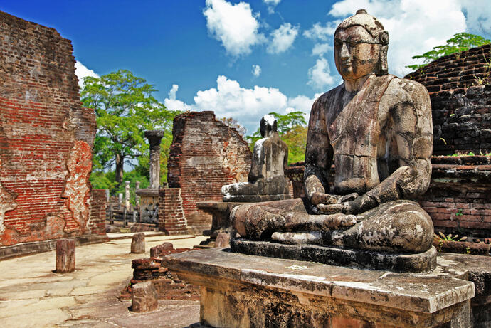 Buddha in Polonnaruwa