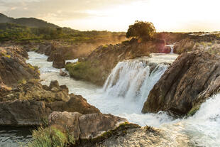 Mekong Wasserfall