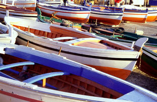 Boote auf Lipari