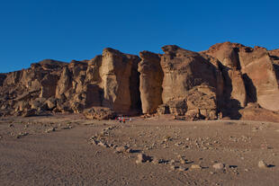 Felsen in der Arava Region