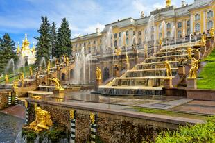 Wasserspiele am Peterhof