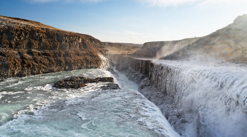 Gullfoss Wasserfall