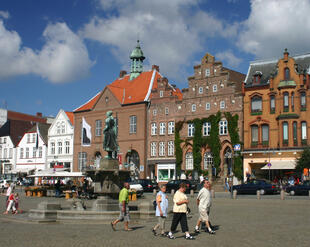 Husum: Marktplatz