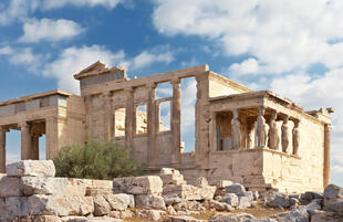 Karyatiden des Erechtheion Tempel