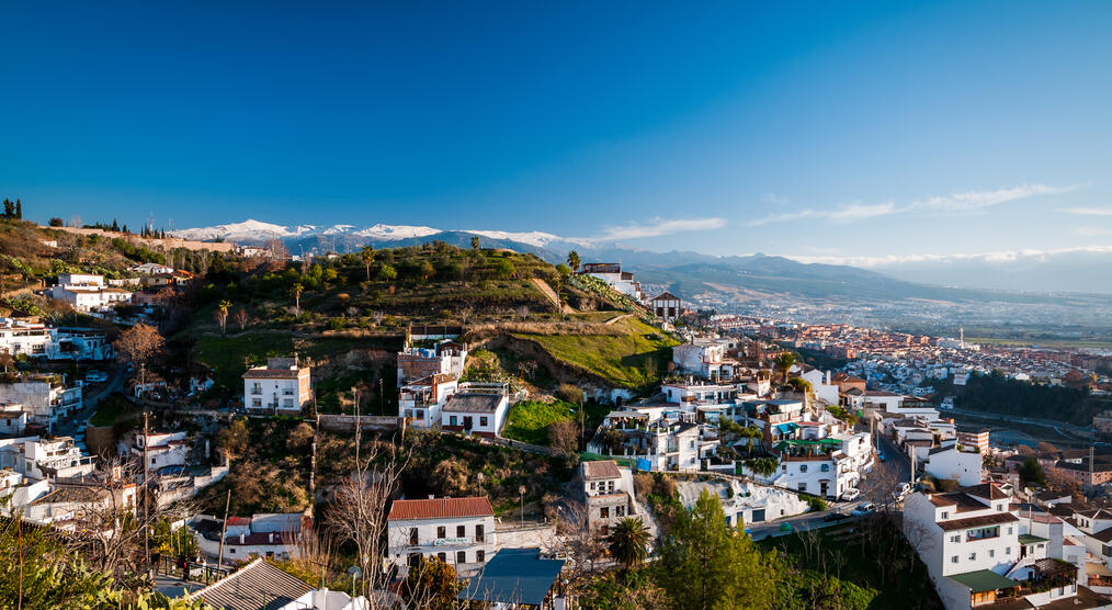 Blick auf Granada