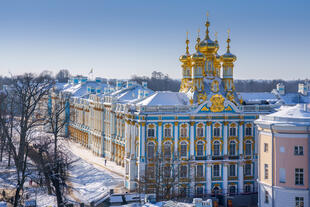 Katharinenpalast in Puschkin nahe St. Petersburg 