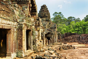 Ruinen des Bayon Tempels