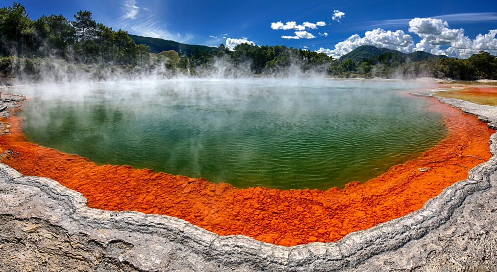 Schwefelquelle in Rotorua 