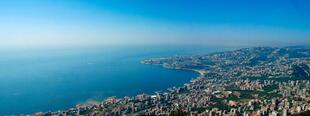 Panoramaaussicht in Harissa