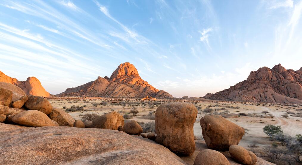 Wüstenlandschaft auf einer Namibia Gruppenreise