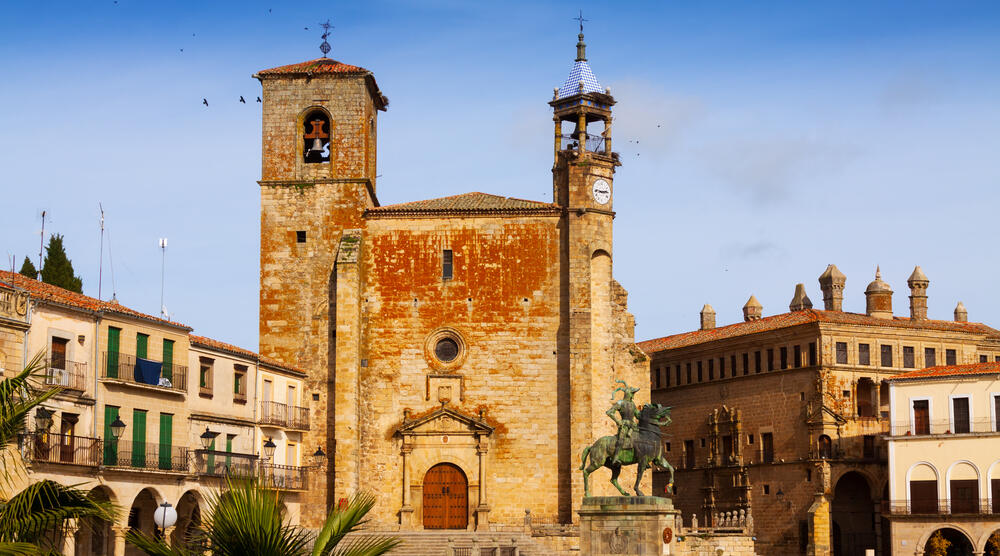 Plaza Mayor in Caceres