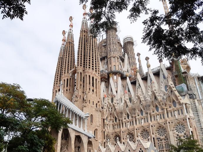 Sagrada Familia in Barcelona 