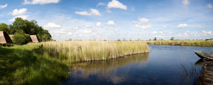 Blick auf den Moremi Nationalpark