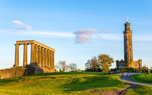 Monumente auf dem Calton Hill