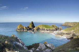 Küstenlandschaft der Kynance Cove