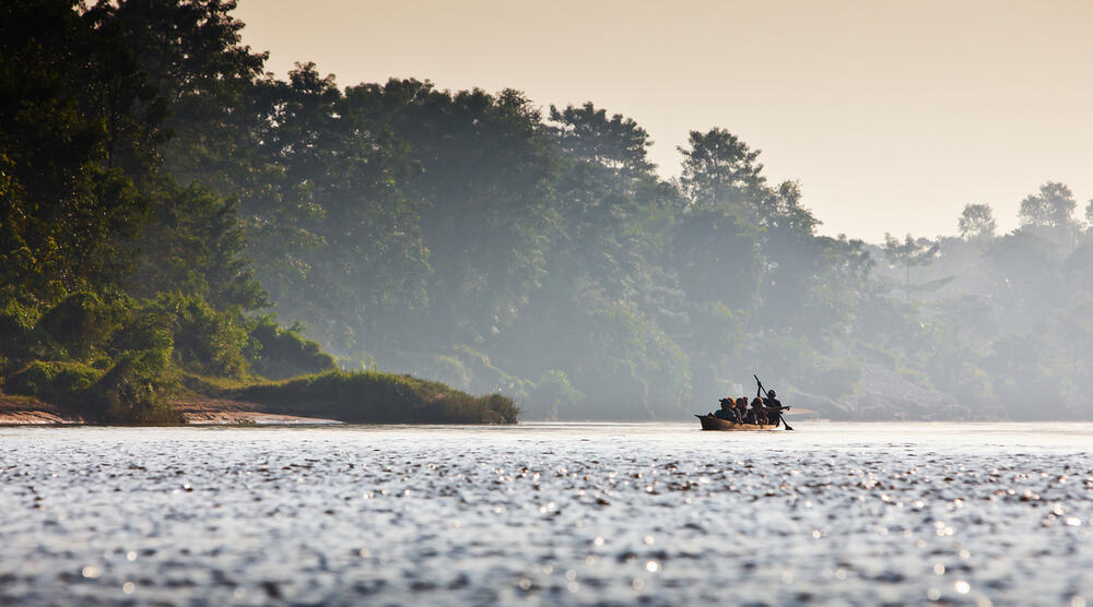 Rapti Fluss im Chitwan Nationalpark