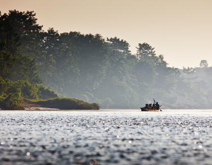 Rapti Fluss im Chitwan Nationalpark