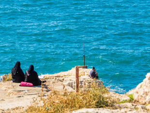 Menschen am Meer