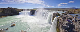 Godafoss Wasserfall