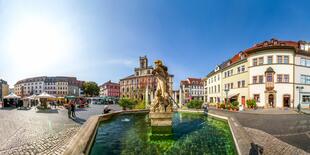 Marktplatz und Altstadt Weimar