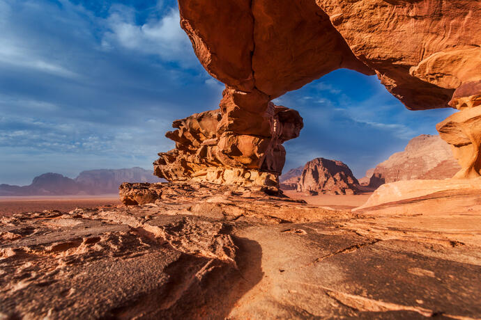 Felsformation Wadi Rum