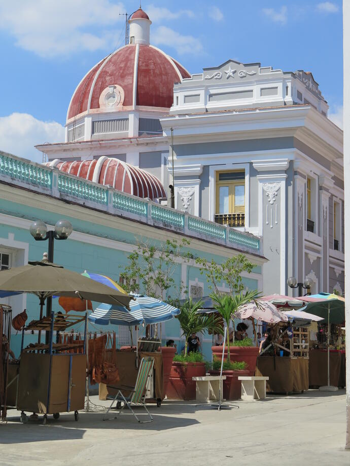 Kolonialgebäude in Cienfuegos