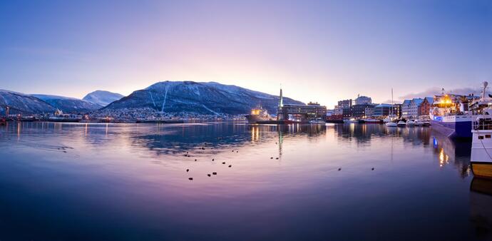 Hafen von Tromsø