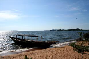 Strand am Viktoriasee