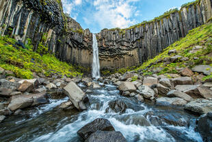 Svartifoss Skaftafell Nationalpark